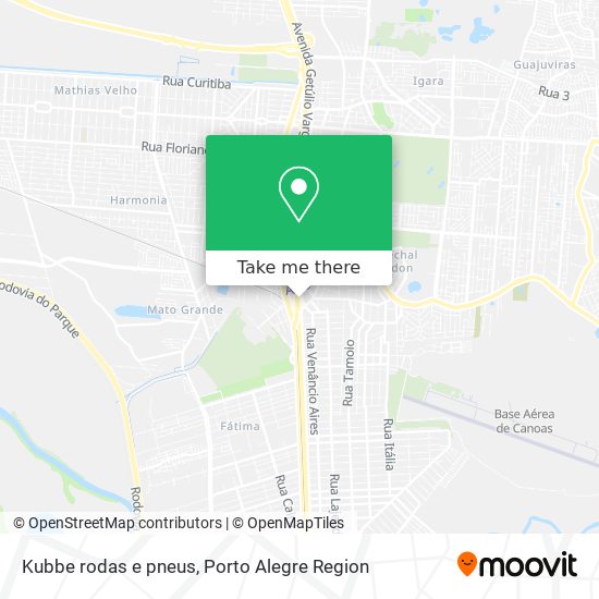 Kubbe rodas e pneus map