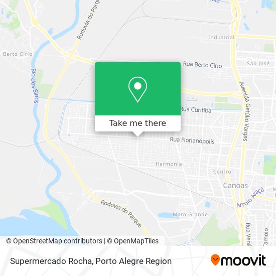 Supermercado Rocha map