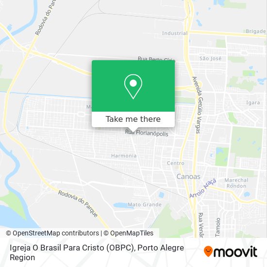 Igreja O Brasil Para Cristo (OBPC) map