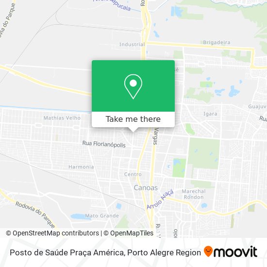 Posto de Saúde Praça América map