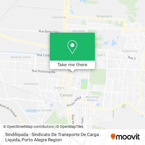 Sindiliquida - Sindicato De Transporte De Carga Liquida map