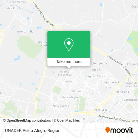 UNADEF map
