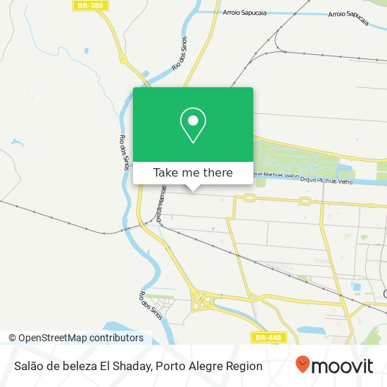Salão de beleza El Shaday map