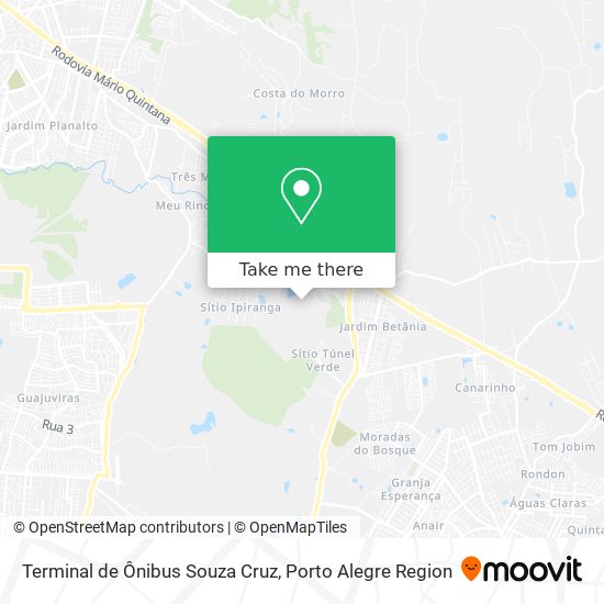Terminal de Ônibus Souza Cruz map