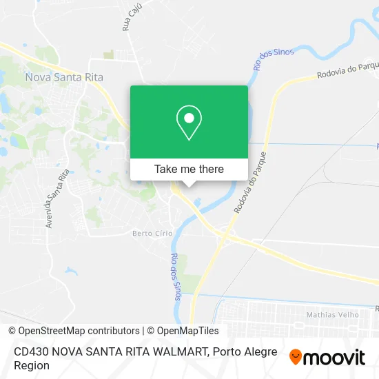 CD430 NOVA SANTA RITA WALMART map