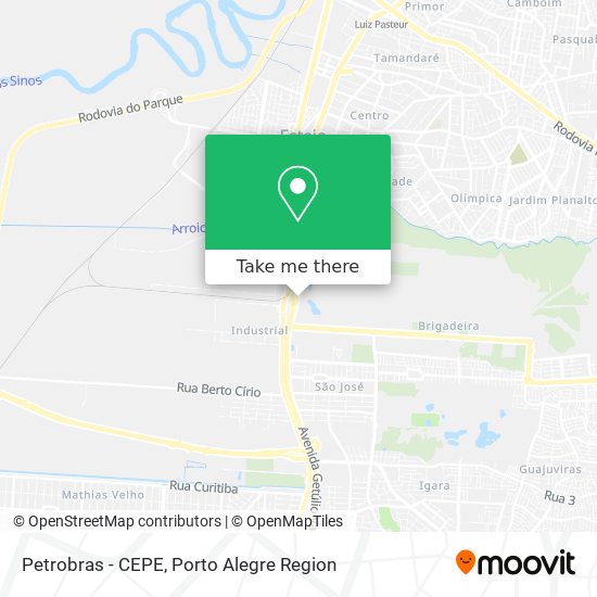 Petrobras - CEPE map