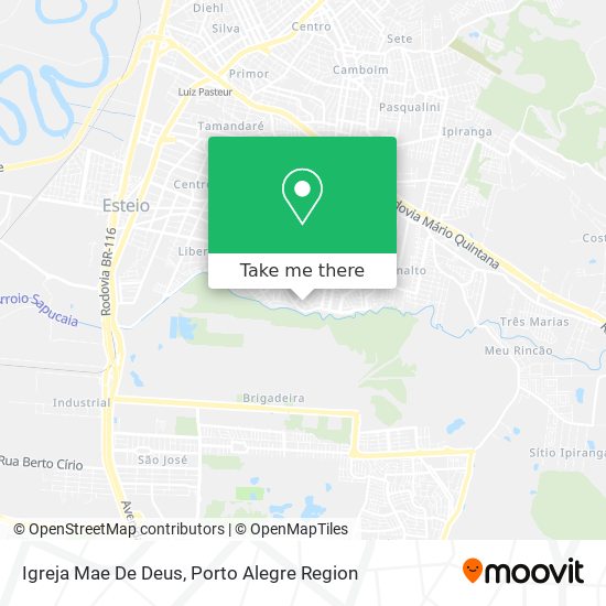 Igreja Mae De Deus map