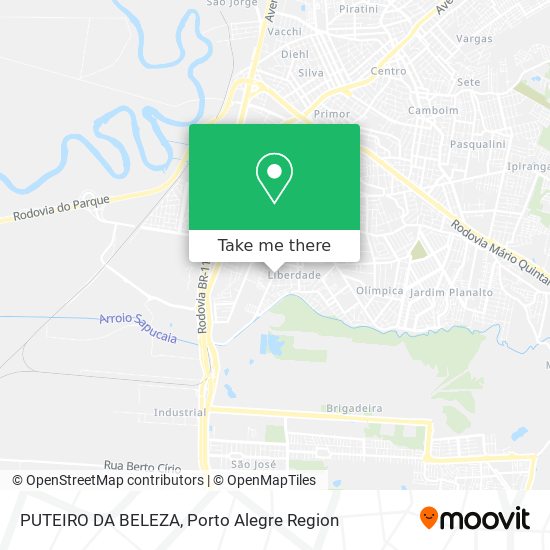 PUTEIRO DA BELEZA map