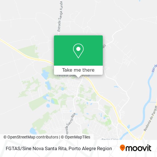FGTAS/Sine Nova Santa Rita map