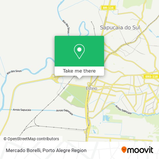 Mapa Mercado Borelli