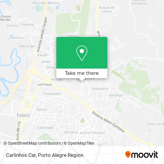 Carlinhos Car map