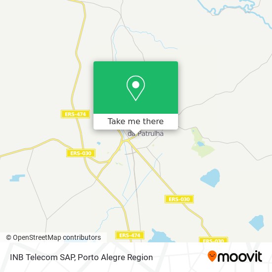 INB Telecom SAP map