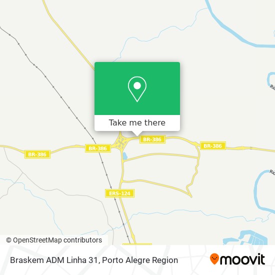 Braskem ADM Linha 31 map