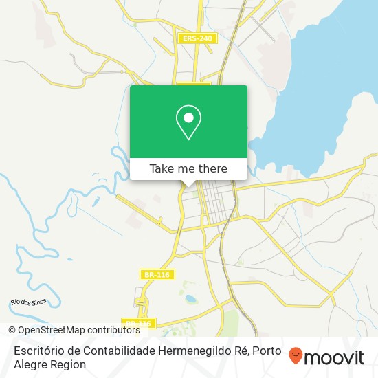 Escritório de Contabilidade Hermenegildo Ré map