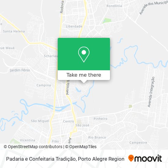 Padaria e Confeitaria Tradição map