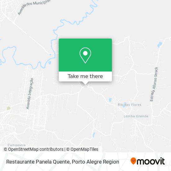 Restaurante Panela Quente map