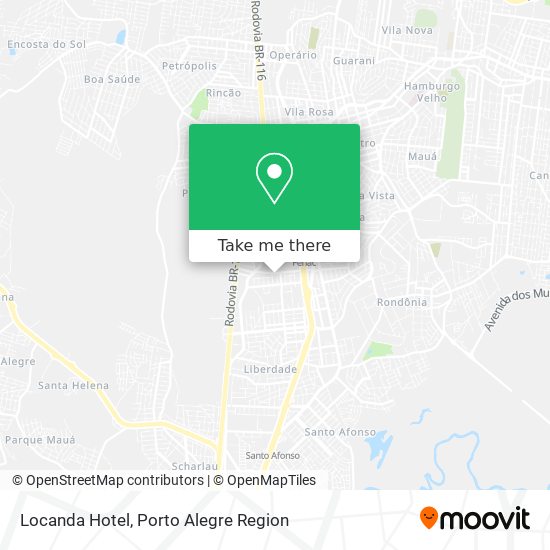 Mapa Locanda Hotel