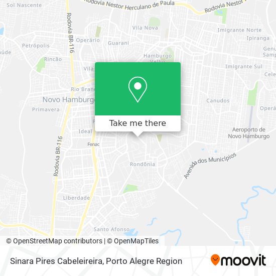 Sinara Pires Cabeleireira map
