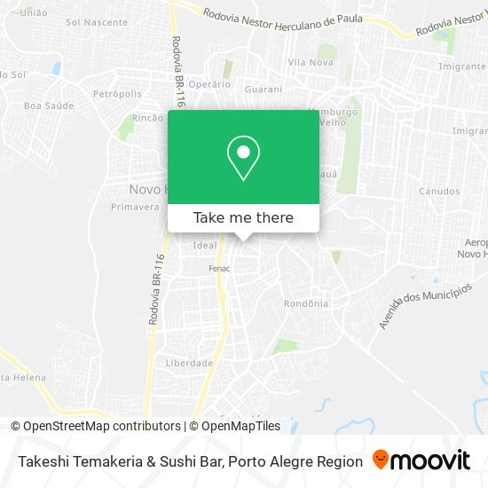 Takeshi Temakeria & Sushi Bar map