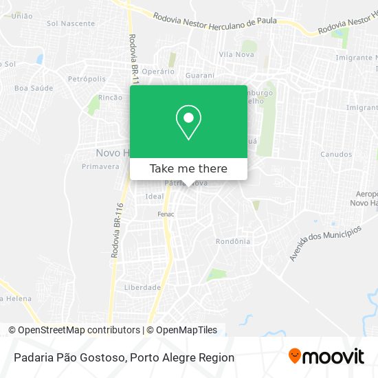 Padaria Pão Gostoso map