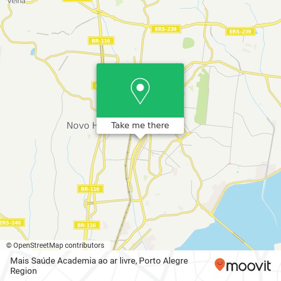 Mais Saúde Academia ao ar livre map