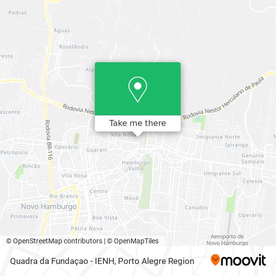 Quadra da Fundaçao - IENH map