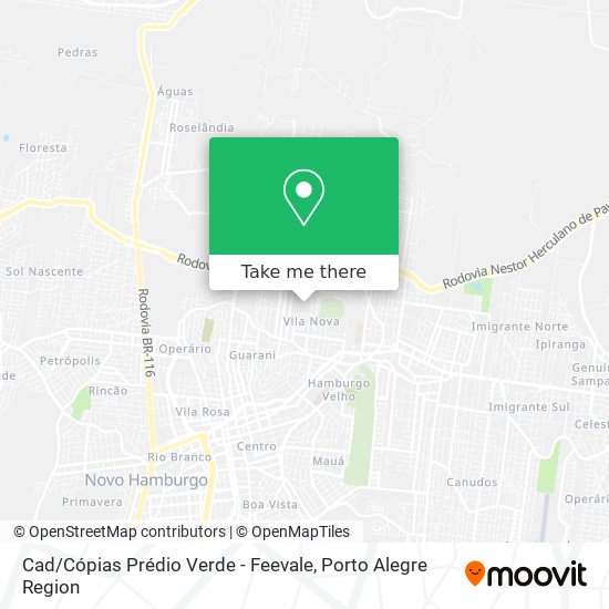 Cad / Cópias Prédio Verde - Feevale map