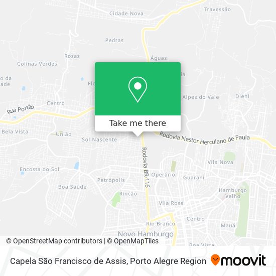 Capela São Francisco de Assis map
