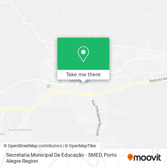 Mapa Secretaria Municipal De Educação - SMED