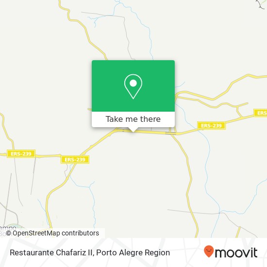 Mapa Restaurante Chafariz II