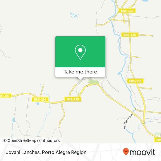 Jovani Lanches map