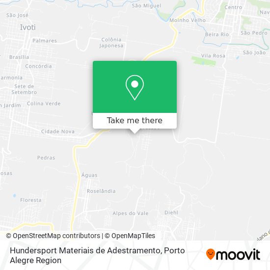 Hundersport Materiais de Adestramento map