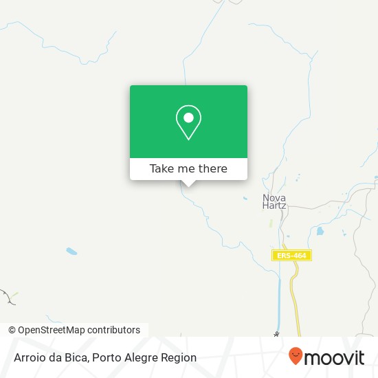 Arroio da Bica map