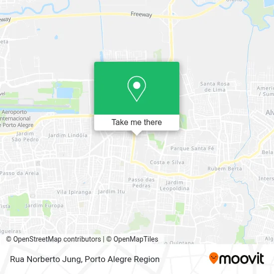 Rua Norberto Jung map