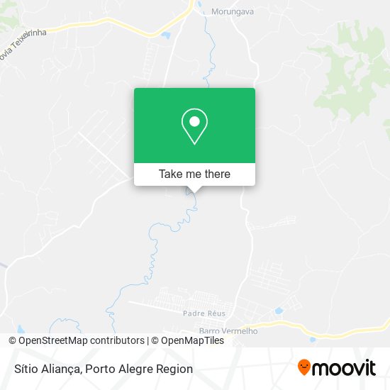 Sítio Aliança map