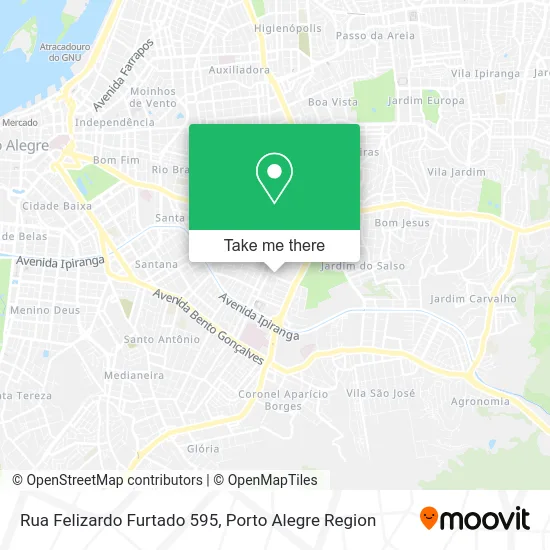 Rua Felizardo Furtado 595 map