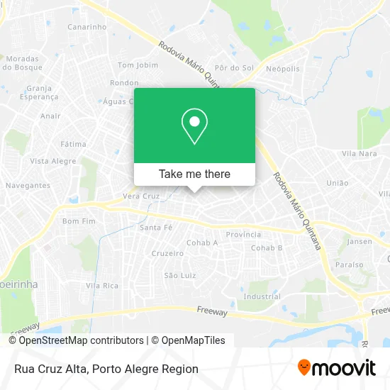 Rua Cruz Alta map