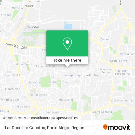 Lar Doce Lar Geriatria map