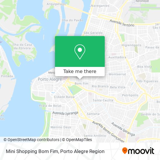 Mini Shopping Bom Fim map