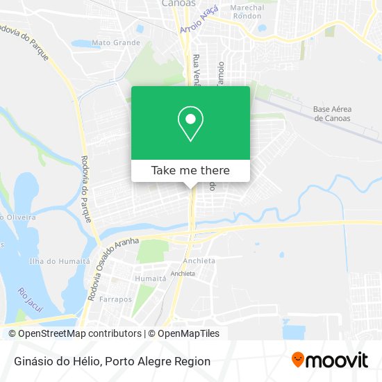 Ginásio do Hélio map