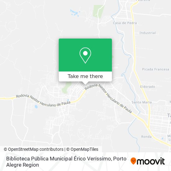 Biblioteca Pública Municipal Érico Veríssimo map