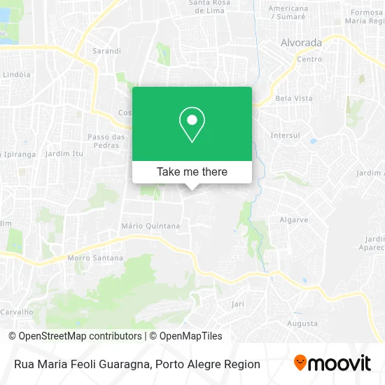 Rua Maria Feoli Guaragna map
