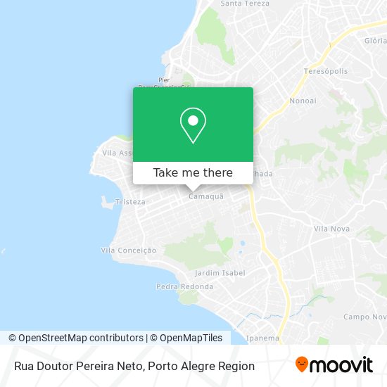 Rua Doutor Pereira Neto map