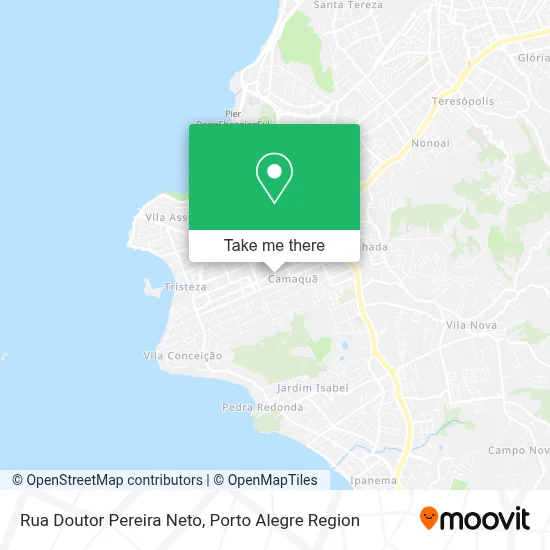 Rua Doutor Pereira Neto map