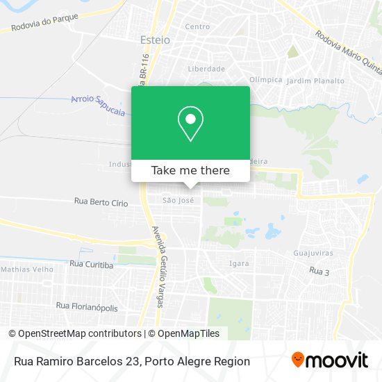 Rua Ramiro Barcelos 23 map