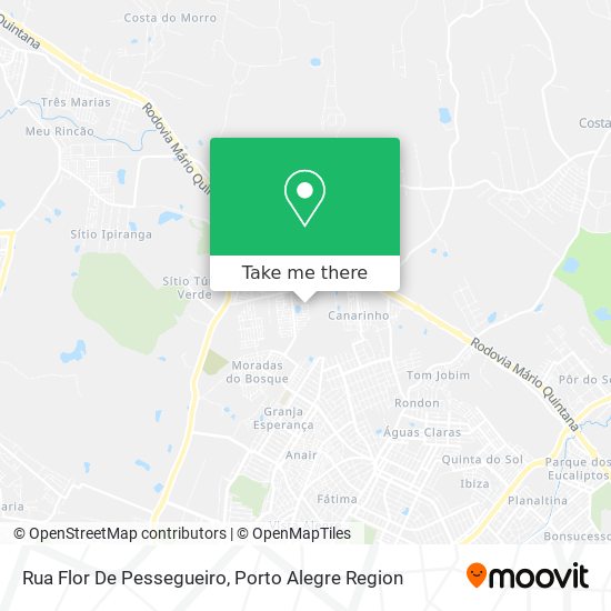 Rua Flor De Pessegueiro map