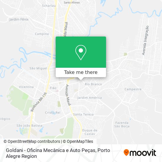 Goldani - Oficina Mecânica e Auto Peças map