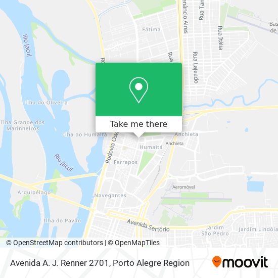 Avenida A. J. Renner 2701 map