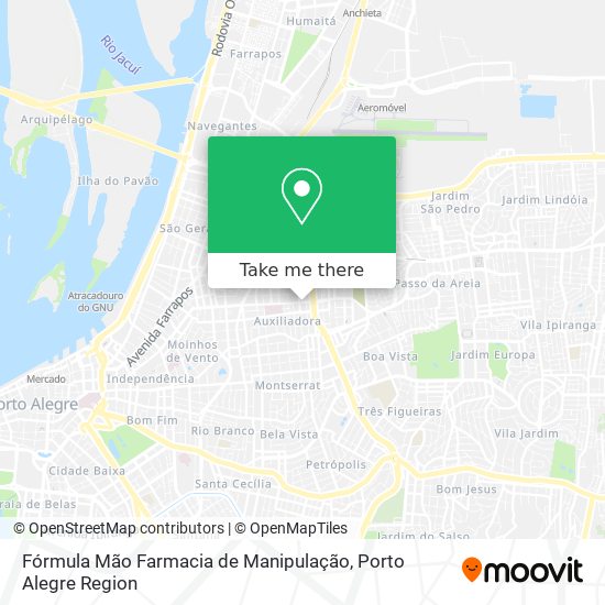 Fórmula Mão Farmacia de Manipulação map