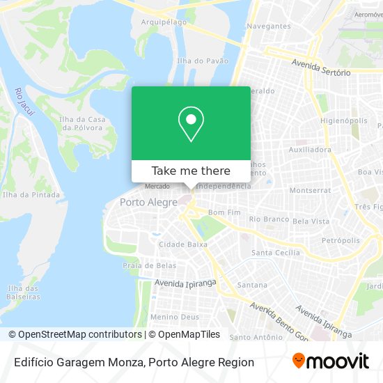 Edifício Garagem Monza map